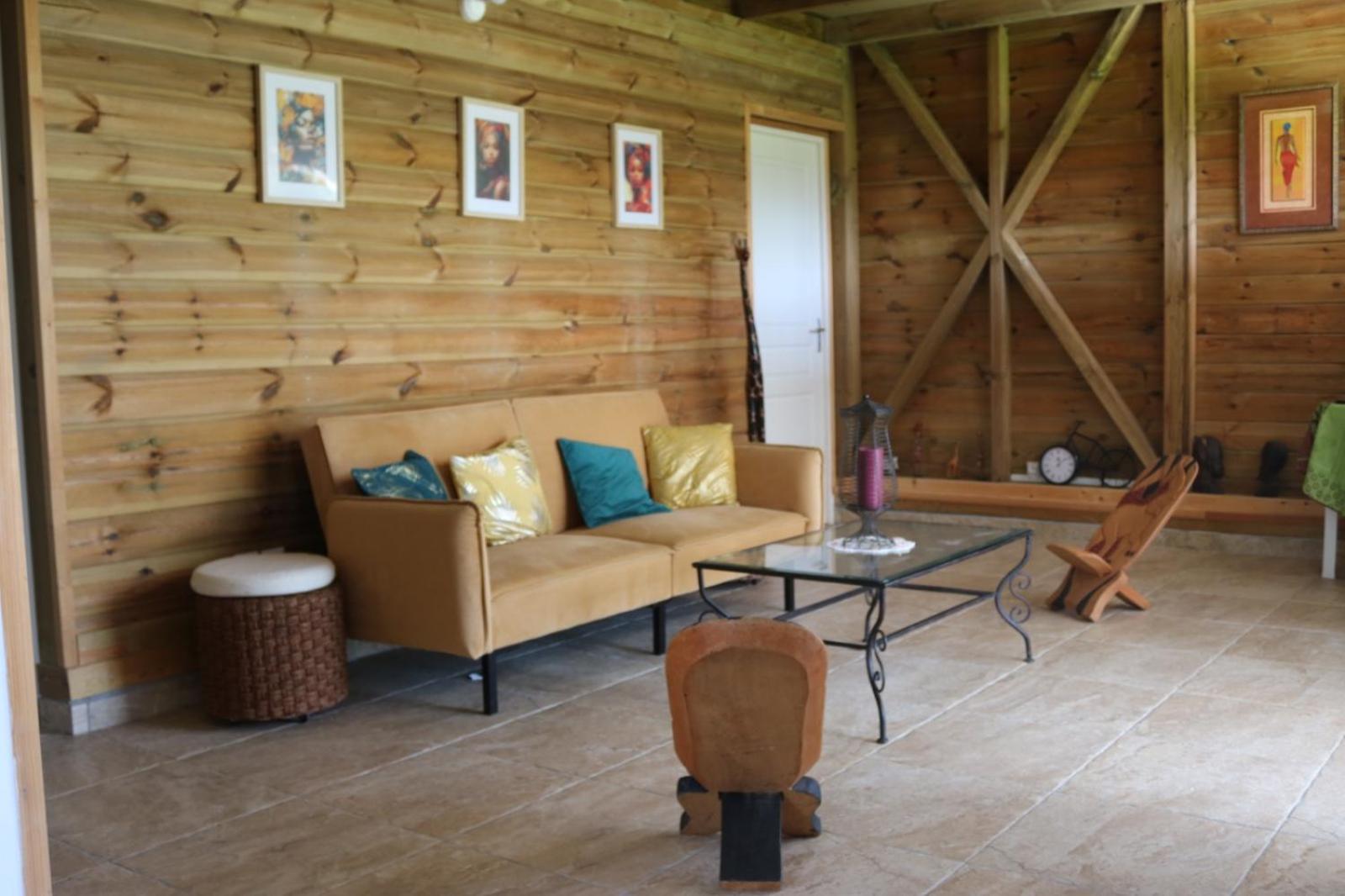 Le Chalet Des Reves Ensoleilles Saint-Francois  Exterior foto